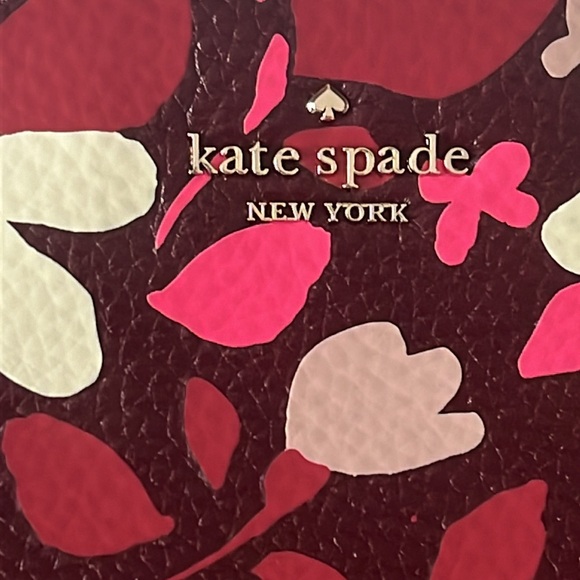 NWOT Kate Spade floral pouch small bag - Picture 8 of 11